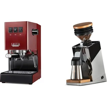 Kávovar Gaggia Classic E24 BC, red + Eureka Mignon Single Dose PRO,…