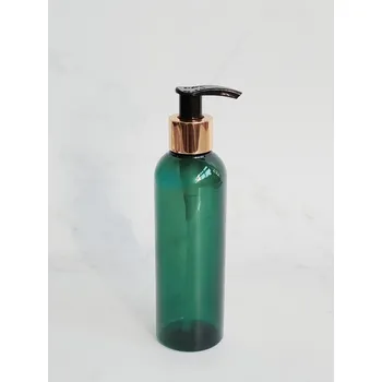 Dávkovač mýdla Dávkovač mýdla BEN 200 ml zelený s černo-zlatým dávkovačem