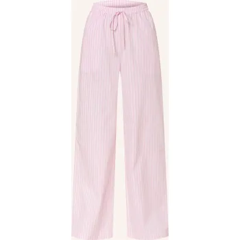 Dámské kalhoty Mrs & Hugs Dámské Marlene Kalhoty, světle růžová / bílá /...