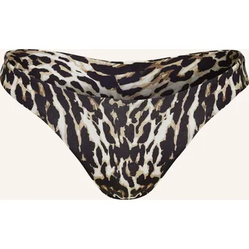Dámské plavky Mrs & Hugs Dámské Bikinové Kalhotky Brazilky, černá / hnědá /...