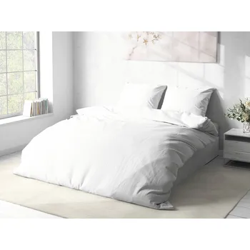 Povlečení Dreamy Linens Povlečení bavlněné, bílé Rozměry: 200 x 140 cm
