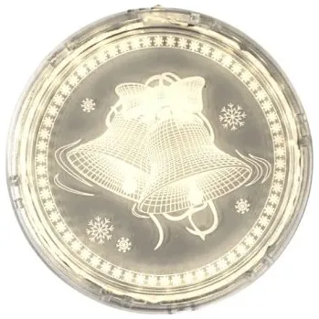 Vánoční ozdoba Sváteční LED dekorace - 311382A zvonek