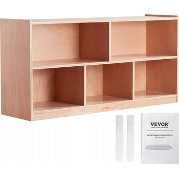 Úložný box VEVOR Skříňka s přihrádkami, dětský úložný prostor 122 x 33 x 76 cm, bez nutnosti napájení