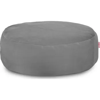 Taburet Podnožka ocelová plyš