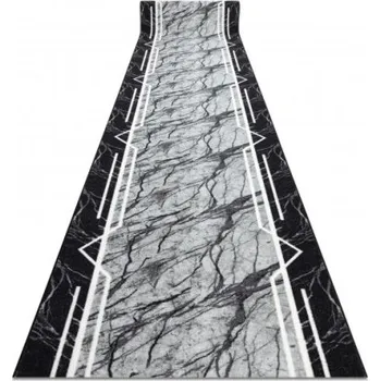 Koberec Protiskluzový běhoun MARMUR, kámen - šedý