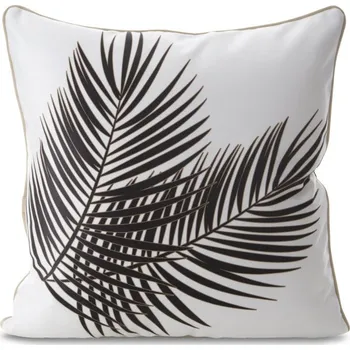 Povlečení Povlak na polštář MING10A bílý / černý