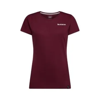 Dámské tričko La Sportiva MOON ROCK T-SHIRT Women Redwood_R25R25 červená XS