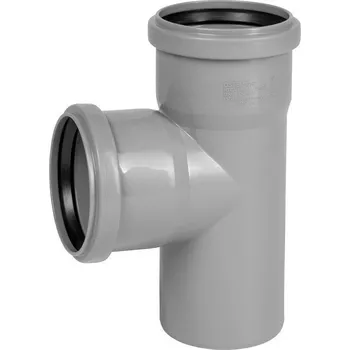 Kanalizační potrubí Osma HTEA Plus odbočka 87° pro vnitřní kanalizaci Varianta: HTEA Plus odbočka DN 110/110mm 87° pro vnitřní kanalizaci