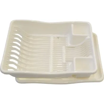 Organizace kuchyně Odkapávač na nádobí bílý 38x29x10cm