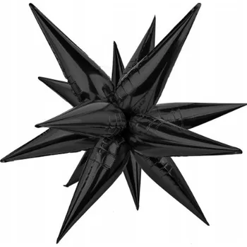 Balónek Fóliový balónek Hvězda 3D jako doplněk ke girlandám