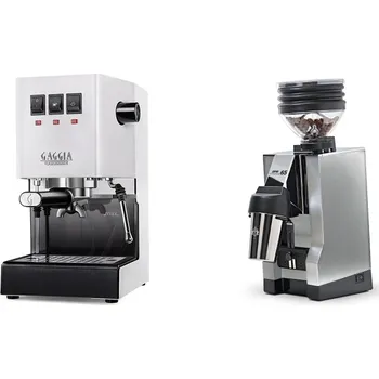 Kávovar Gaggia Classic E24 BC, white + Eureka Mignon Zero 65 All…