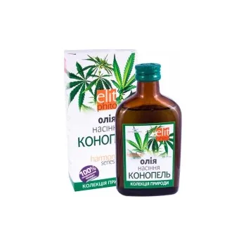 Rostlinný olej Konopný olej 100% 200 ml - ELIT (Doplněk stravy)