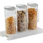 Cereální pult, stojan + 3 džbány