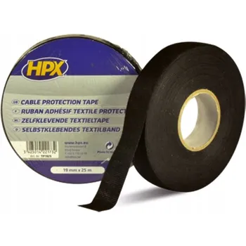 Lepicí páska Hladká textilní páska ( hrubě tkaná ) HPX 19 mm x 25 m