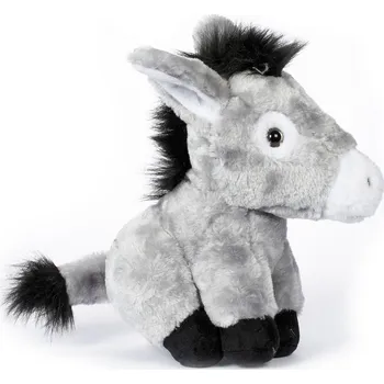 plyšák Kids World Plyšový osel sedící 28 cm