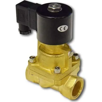 Instalatérský materiál EVS35 Elektromagnetický ventil pro horkou vodu a páru, bez napětí uzavřen Napájecí napětí: 230V AC, Závit - dimenze: 1"1/4