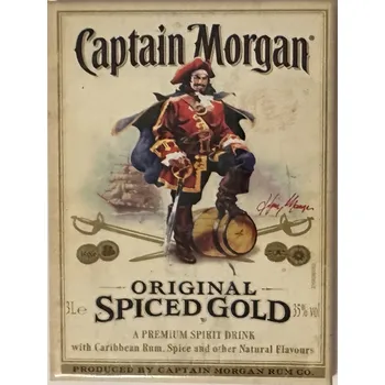 Dekorativní magnet Magnet na ledničku Captain Morgan