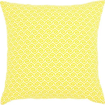 Polštář Zahradní polštář žlutý UV čtverec