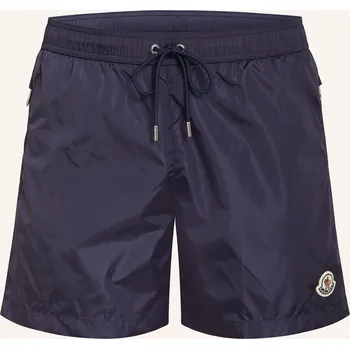 Pánské plavky Moncler Pánské Koupací Šortky, tmavě modrá, 48/S