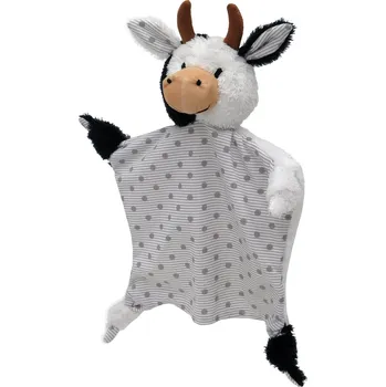 plyšák Usínáček Kráva 32 cm, uzlíkový maňásek