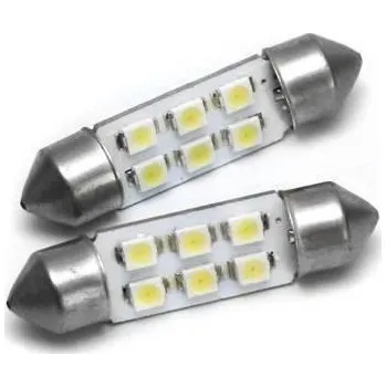 Autožárovka Interlook Auto LED žárovka C5W 6 SMD 1210 31 mm