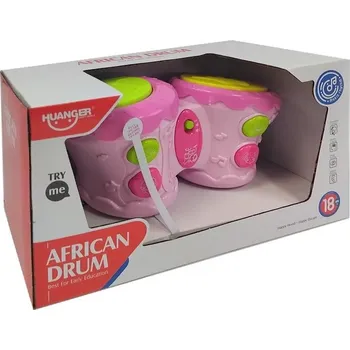 Hra na obchod Bavytoy Dětské bubínky růžové