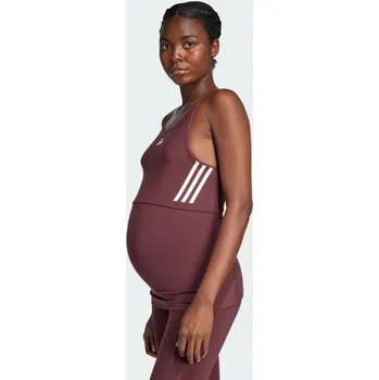 ADIDAS Tílko Maternity L KAŠTANOVÁ|RŮŽOVÁ