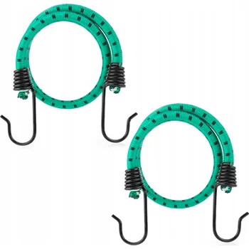 autokoberec Gumové lanko s háčky pro upevnění zavazadel, expandér 8mm / 30cm - 2ks