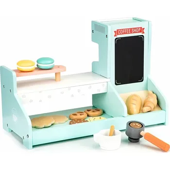 Hra na obchod Derrson Oboustranná dřevěná kavárna a cukrárna