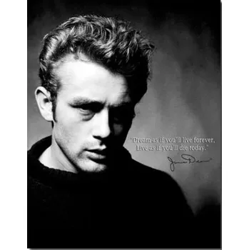 Plechová cedule Plechová cedule James Dean