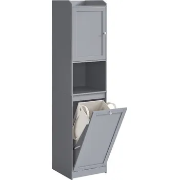 Koupelnový nábytek Koupelnová skříňka s košem na prádlo BBC761G02