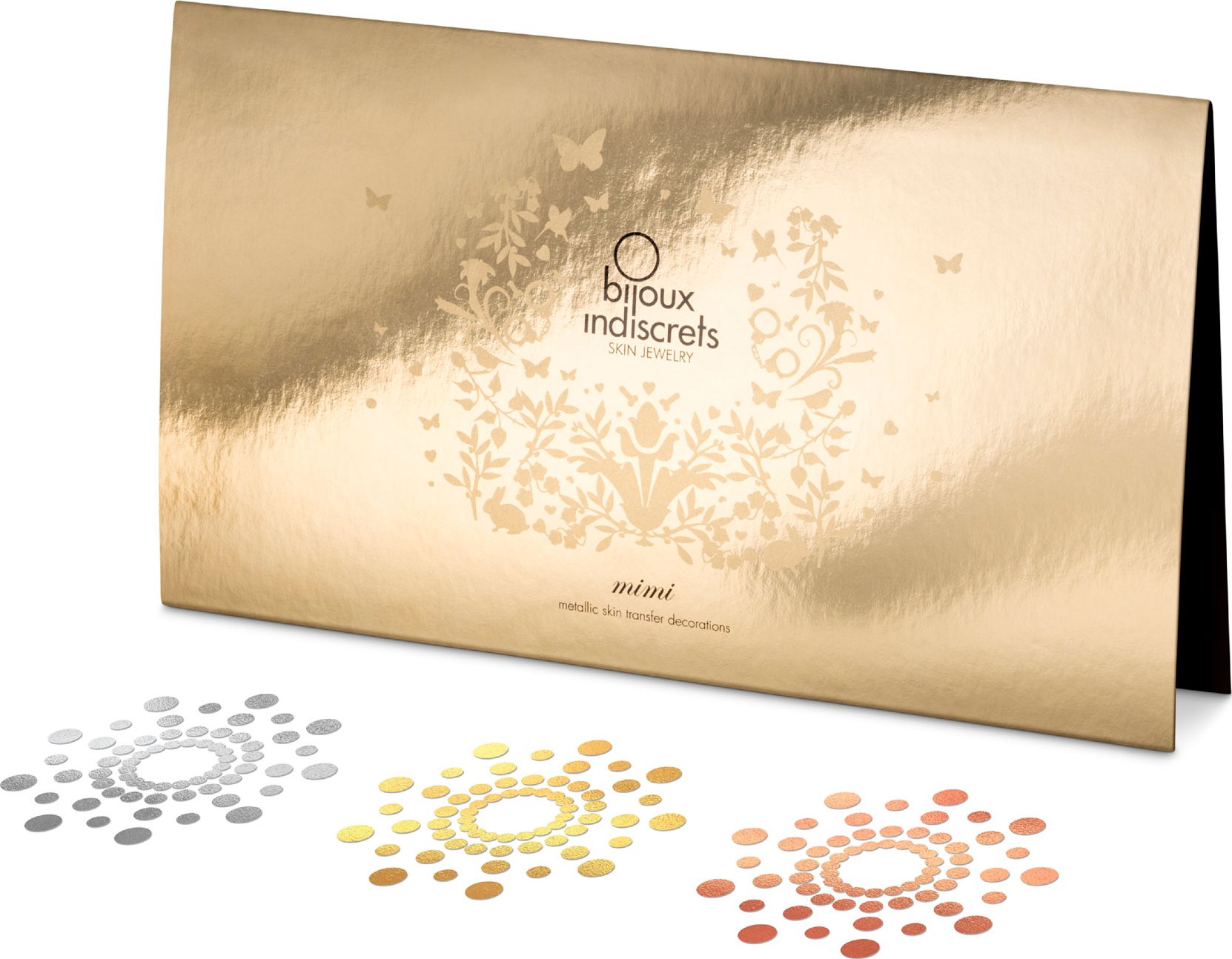 Bijoux Indiscrets Mimi Metallic - ozdoby na bradavky