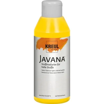 Speciální výtvarná barva Kreul Javana Barva na látky Golden Yellow 250 ml 1 ks