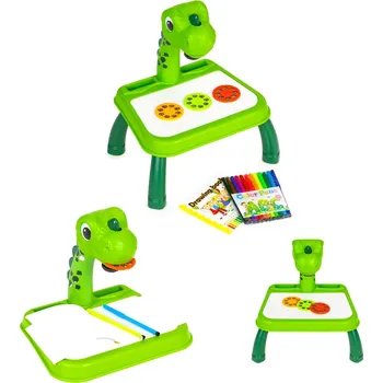 Dinosauří projektor DINNO zelený