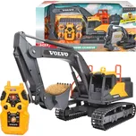 Dickie Toys Dálkově ovládaný bagr Volvo Construction se světlem a zvukem