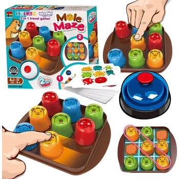 Desková hra Možná hra Mole Maze 2v1 - Křížovka a Pískoviště