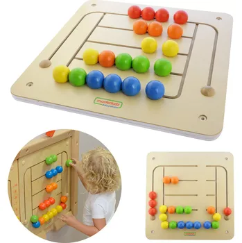 Edukační Nástěnná Tabule s Kuličkovým Labyrintem Masterkidz