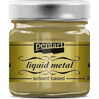 univerzální barva Tekutý kov - antique gold - antická zlatá