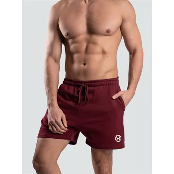 BrainMax pánské kraťasy, vínové Velikost: XL Kraťasy pro muže ze 100% bavlny