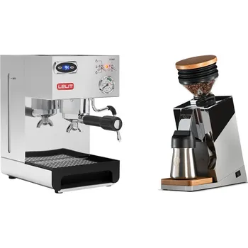 Kávovar Lelit Anna PL41TEM + Eureka Mignon Single Dose PRO, Chrome & Oak