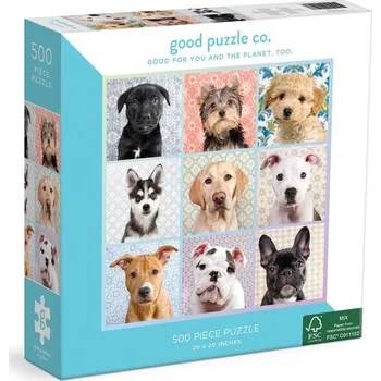 Puzzle Good Puzzle Co. Pejsci 500 dílků