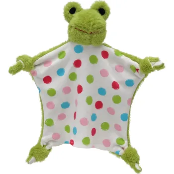 usínáček Moravská ústředna Uzlíkový maňásek Žabka 31 cm