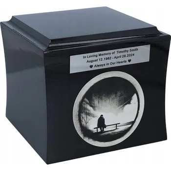 Smuteční dekorace Samota – symbolická kremační urna Tematická pohřební urna