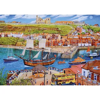 Puzzle GIBSONS puzzle Endeavour Whitby 500 dílků