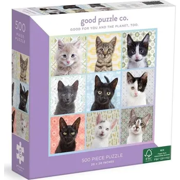 Puzzle Good Puzzle Co. Kočky 500 dílků