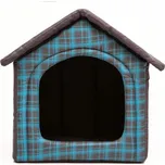 Bouda pro psa R2 pásky, modrá