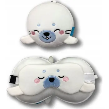 Polštář Tuleň Kai polštář + potápěčské brýle plyšová hračka