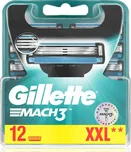 Gillette Mach3 náhradní hlavice 12 ks