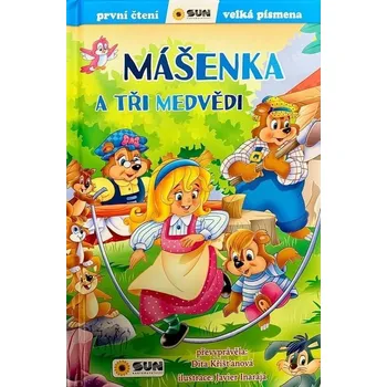 První čtění Mášenka a tři medvědi - První čtení - Dita Křišťanová (2024, pevná)