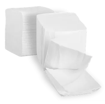 Toaletní papír PrimaSoft Toaletní papír Skládaný lepený, 2-vr., cel., extra bílá, 10000ks, 050302